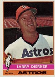 1976 Topps Baseball Cards      075      Larry Dierker